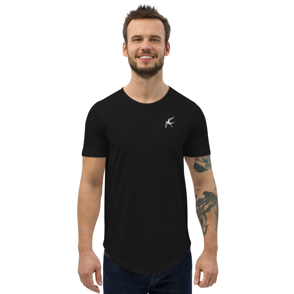Love Bird | curved hem t-shirt