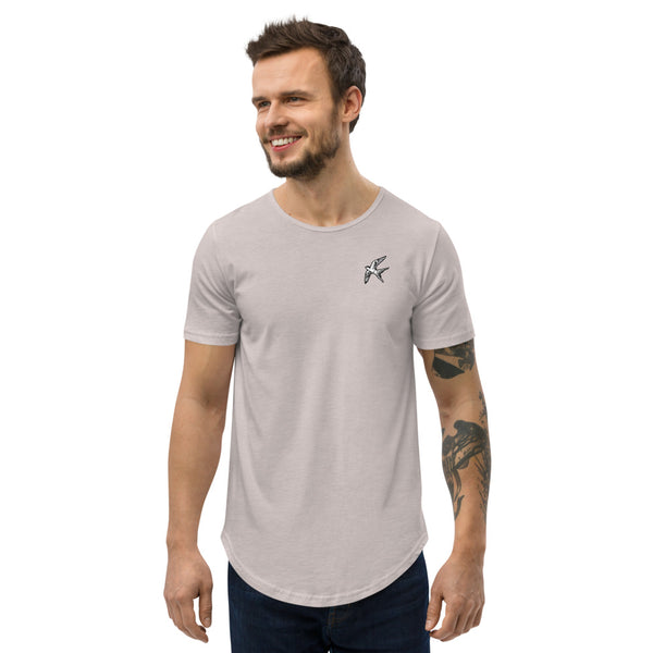 Love Bird | curved hem t-shirt