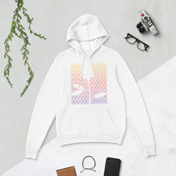 JPMonogram Rose | fleece unisex hoodie