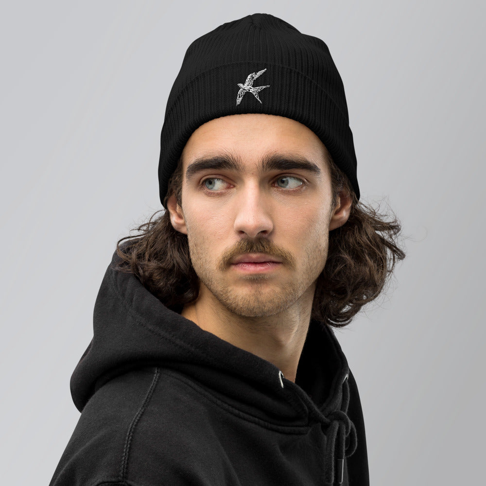Love Bird | organic ribbed beanie