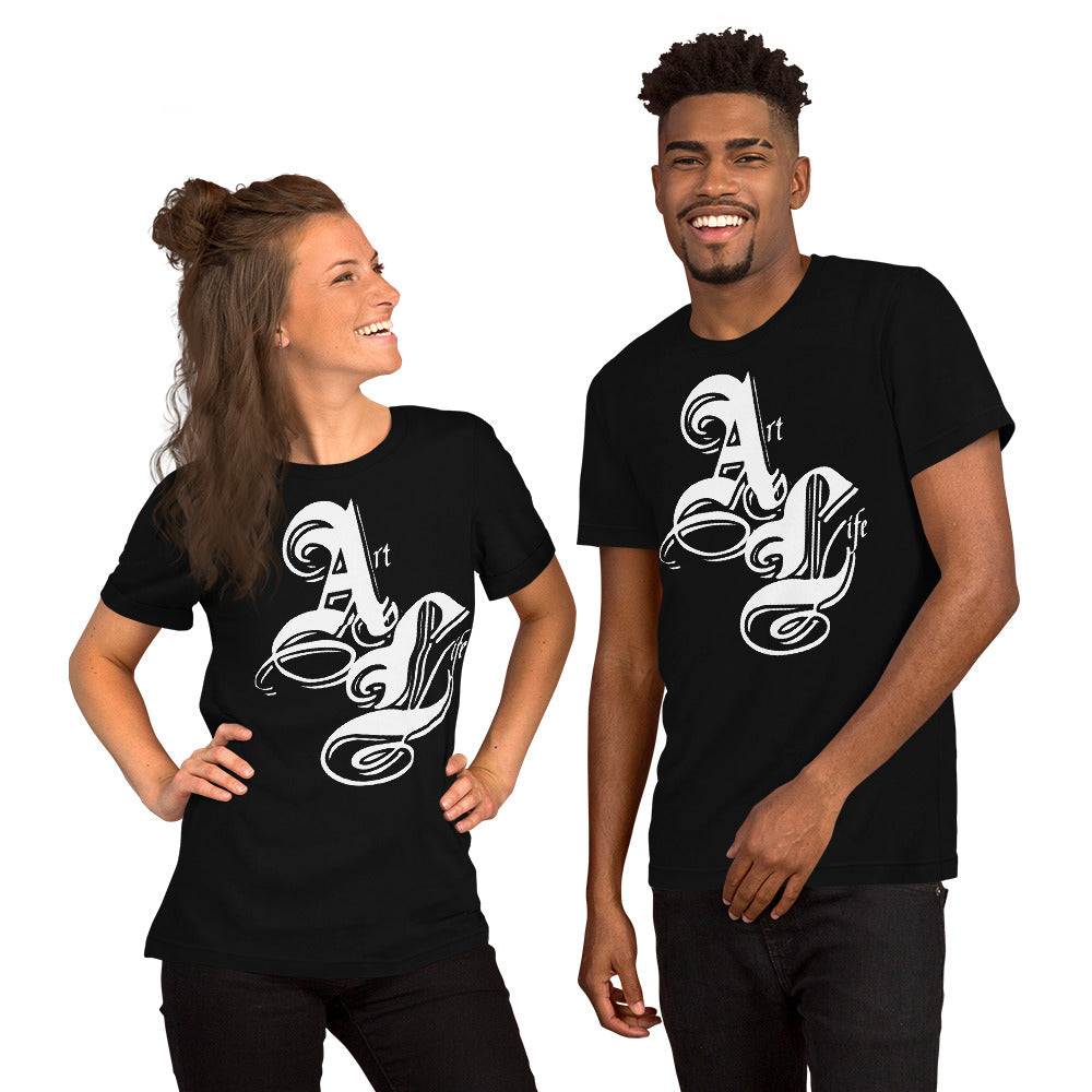 Art Life White | unisex cotton t-shirt