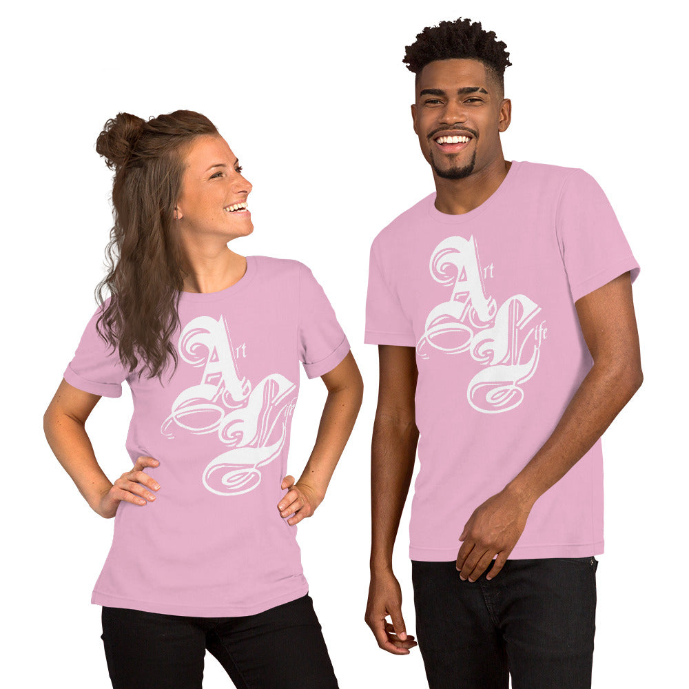 Art Life White | unisex cotton t-shirt